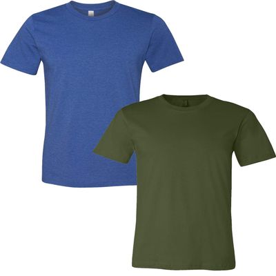 3001C Bella Canvas Soft Ringspun Hipster T-Shirt (2 Pack)