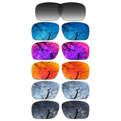 ToughAsNails Set of 6 Polarized Replacement Lenses for Oakley Holbrook Pack-BSF64