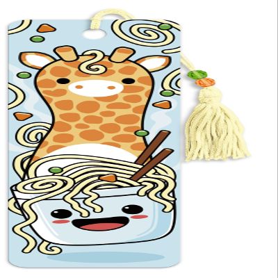 Kawaii Food - Noodles Premier Bookmark Stationery