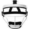 Dinictis Softball Face Mask, Lightweight, Comfortable, with Wide Field Vision, Durable and Safe Face Guards, Premium Protective Softball Fielder's Mask-White-Youth(M) view 2