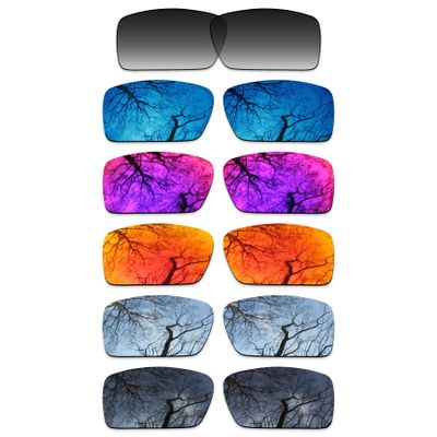 ToughAsNails Set of 6 Polarized Replacement Lenses for Oakley Gascan OO9014 Pack-BSF64