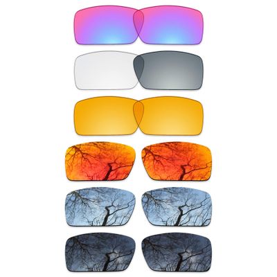ToughAsNails Set of 6 Replacement Lenses for Oakley Gascan OO9014 Pack-BSF66