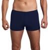 Leshang Mens Swimming Boxers Trunks Drawstring Swim Shorts Males Swimsuit Polyester PBT Fabric Quick Drying-Navy-Size 32 view 3