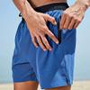 Tyhengta Mens Stretch Swim Trunks Quick Dry Beach Shorts with Zipper Pockets and Mesh Lining Peacock-Blue 32 view 3