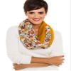 MIMOSITO Infinity Scarfs for Women Lightweight Floral Flower Fall Winter Fashion Wrap Shawl (INF-Canna-1) view 2
