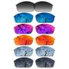 ToughAsNails Set of 6 Polarized Replacement Lenses for Oakley Flak Jacket Pack-BSF64 view 1
