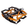 MZYRH Mountain Bike Pedals, Ultra Strong Colorful CNC Machined 9/16" Cycling Sealed 3 Bearing Pedals (Black Black Glod 3 Bearings) view 3