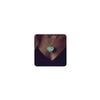 Aimimier Luminous Heart Necklace Halloween Fluorescent Stone Necklace Glow in The Dark Accessories for Women (Green) view 1