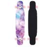 47 Inch 10 Ply Maple Complete Longboards Skateboard Dancing,Cruising,Curving,Freeride Slide,Freestyle and Downhill Freestyle Cruiser for Teens Or Adults Beginners (Color : D) view 1