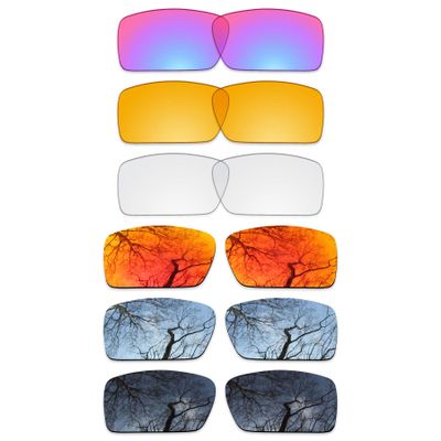 ToughAsNails Set of 6 Replacement Lenses for Oakley Gascan OO9014 Pack-BSF65