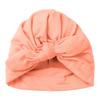 Hansber Newborn Baby 3PCS Soft Knot Rabbit Hospital Hat Cap Infant Babies Nursery Beanie for Birthday Party Gray Orange Purple One_Size view 2