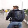 Travelite Unisex Basics Roll-up Rucksack Plane Roll-up backpack, Marine, 19 Liter, Travel Backpacks view 2