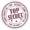 1x Top Secret Trendy Funny Cool Vinyl Waterproof Sticker - 25cm / 9.8inches view 1