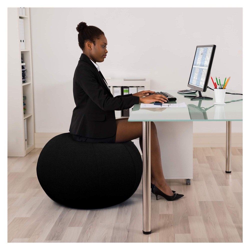 Floortex Active Ball 30" Diameter, Black