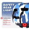 Bilaki Kids Bike Helmet, Adjustable Toddler Youth Helmet with Detachable Visor & LED Light for Boys Girls Ages 2-14, Multi-Sport Helmet for Cycling Scooter Skating, 2 Sizes view 4