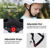 Bilaki Kids Bike Helmet, Adjustable Toddler Youth Helmet with Detachable Visor & LED Light for Boys Girls Ages 2-14, Multi-Sport Helmet for Cycling Scooter Skating, 2 Sizes view 3