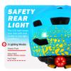 Bilaki Kids Bike Helmet, Adjustable Toddler Youth Helmet with Detachable Visor & LED Light for Boys Girls Ages 2-14, Multi-Sport Helmet for Cycling Scooter Skating, 2 Sizes view 4