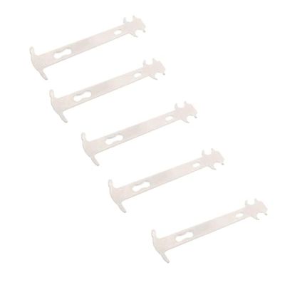 5pcs Portable Bike Chain Wear Indicator Tool Chain Measuring Ruler for Accurate Testing Essential Repair Tool for