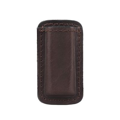 Kosibate Lcp 380 Magazine Holder, Leather Mag Holster Fits for Bodyguard 380 Sig P238 Pouch, IWB or OWB, Single Stack