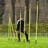 FORZA Pro Adjustable Hurdle Set | Speed & Agility Training with Rubber Bases or Steel Ground Spikes for Extra Stability  Available in 4ft & 5ft Heights (with Ground Spike, 5ft) view 3