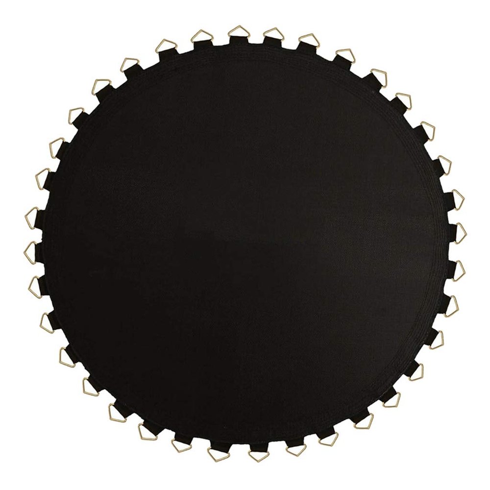 freneci 6/8/10/12ft Trampoline Mat Replacement V-Rings Hook Buckle Jumping Bed - Black, 8ft-48 Buckle