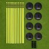 FORZA Pro Adjustable Hurdle Set | Speed & Agility Training with Rubber Bases or Steel Ground Spikes for Extra Stability  Available in 4ft & 5ft Heights (with Rubber Base, 5ft) view 1