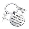 LQRI Ballerina Dancer Gift Ballet Girl Jewelry Ballet Shoes Charm Keychain Dance Graduation Gift Be Confident In Whatever Direction You Choose To Go view 1