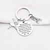 LQRI Ballerina Dancer Gift Ballet Girl Jewelry Ballet Shoes Charm Keychain Dance Graduation Gift Be Confident In Whatever Direction You Choose To Go view 4