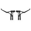 VGEBY 1 Pair Brake Lever, Adjustable Mountain Brake Handlebar, Aluminium Alloy, Black, 11.5x9.5cm/4.53x3.74inch view 2