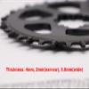 Round Oval 104BCD 32T 34T 36T 38T 40T 42T 44T 46T 48T 50T 52T Narrow Wide Single Chainring 1X System AL7075 CNC Ultralight Bicycle Bike Chainwheel Chain Ring 8/9/10/11-Speed (Black Round, 50T) view 3