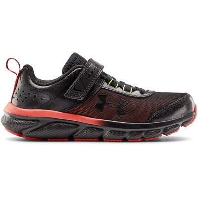 Under Armour Unisex Kids' BPS Assert 8 AC Venom Black/Versa Red/Black - 3023945-001