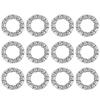 X AUTOHAUX 12 Pcs 4.76mm x 7 Ball Bearings Cages Crank Bearings Wheel Bearing Retainer for Bicycle view 1