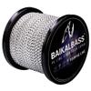 Super Strong Braided Fishing Line 9 Weaves Abrasion Resistant PE Braid Wire for Saltwater 30LB-310LB Zero Stretch Superline (2000M White Camo 30LB) view 1