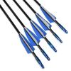 Pezicco Archery Carbon Target Arrows Hunting Arrows with Adjustable Nock and Replaceable Field Points for Compound Bow or Recurve Bow (12 PCS) view 4