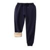 Snoly Women's Winter Fleece Sweatpants Running Active Thermal Sherpa Lined Jogger Pants (1#Blue, X-Small) view 1