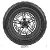 E Scooter Rear Wheel Cellular Rear Wheel 120 Disc Brake Accessory for PRO Electric Scooter view 2