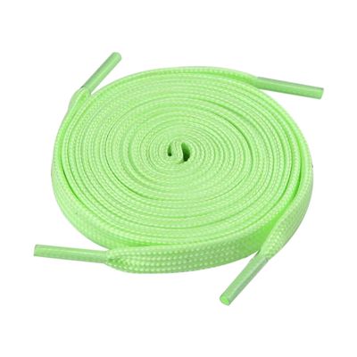 5Chaos Neon Glow Shoelaces, Cool Funny Green Shoe Laces for Women Kids Girls Men, Fun Custom Shoestring with Aglets 1Pair (35" (90CM), Neon Green)