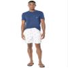 Nautica Men's Quick Dry All Over Classic Anchor Print Swim Trunk Bright White view 2