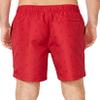 Nautica Mens Men's Quick Dry All Over Classic Anchor Print Swim Trunks, Racer Red, Large US view 3