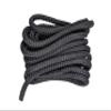 South Bend Rope Marine Grade Double Braided Nylon Dock Line w/Eye Splice (Black, 3/4-inch x 35 feet) view 1