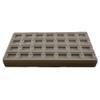 N'icePackaging 6 Qty Seal-Grey 28 Earring Slot Flocked Storage Tray Inserts - for Merchandise Jewelry & Organization view 1