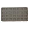 N'icePackaging 6 Qty Seal-Grey 28 Earring Slot Flocked Storage Tray Inserts - for Merchandise Jewelry & Organization view 3