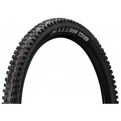 Schwalbe - Big Betty Downhill and Enduro Tubeless Folding Bike Tire | 27.5 x 2.4 | Evolution Line, Addix Soft, Super Gravity | Black