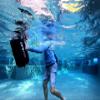 Aqua BLAST 25 Liter Portable Fitness and Punching Bag for Swimming Pools for a Total-Body, Low-Impact Workout Using Water Resistance & Weight; Sets Up in 30 Seconds & Take It Anywhere view 2