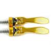 OMNI Racer Quick Release Road Mountain Wheel Stainless Alloy Skewer Set (Gold) view 3