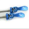 OMNI Racer Quick Release Road Mountain Wheel Stainless Alloy Skewer Set (Blue) view 3