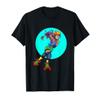 Anime Girl in Roller Skates illustration doing Roller Derby T-Shirt