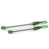 OMNI Racer Quick Release Road Mountain Wheel Stainless Alloy Skewer Set (Green) view 2