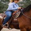 Horse 32" Western 27 Strand Double Weave Brown Mohair Roper Cinch 97RT07BR-32 view 2