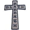 Black Sabbath Patch Cross Band Logo Official Size One Size view 1